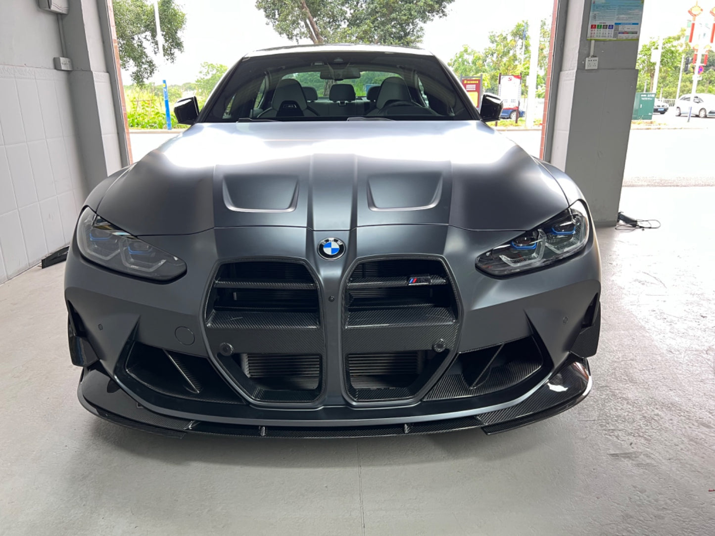 Frontlippe 3D Style passend für BMW M3 (G80/G81) M4 (G82/G83)