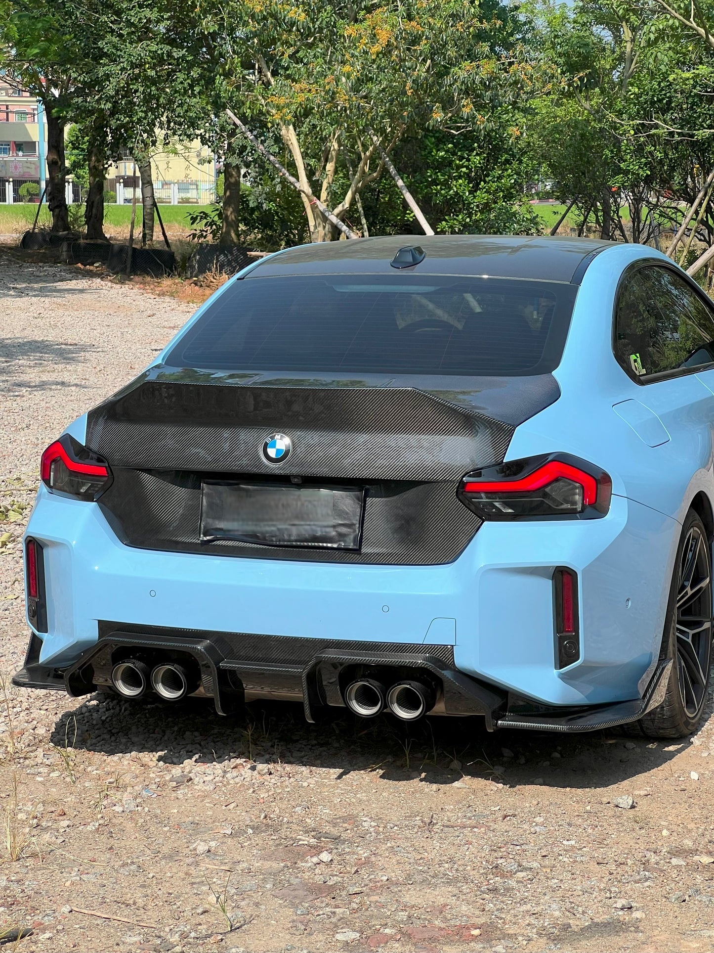 Diffusor AD Style Carbon passend für BMW M2 (G87)