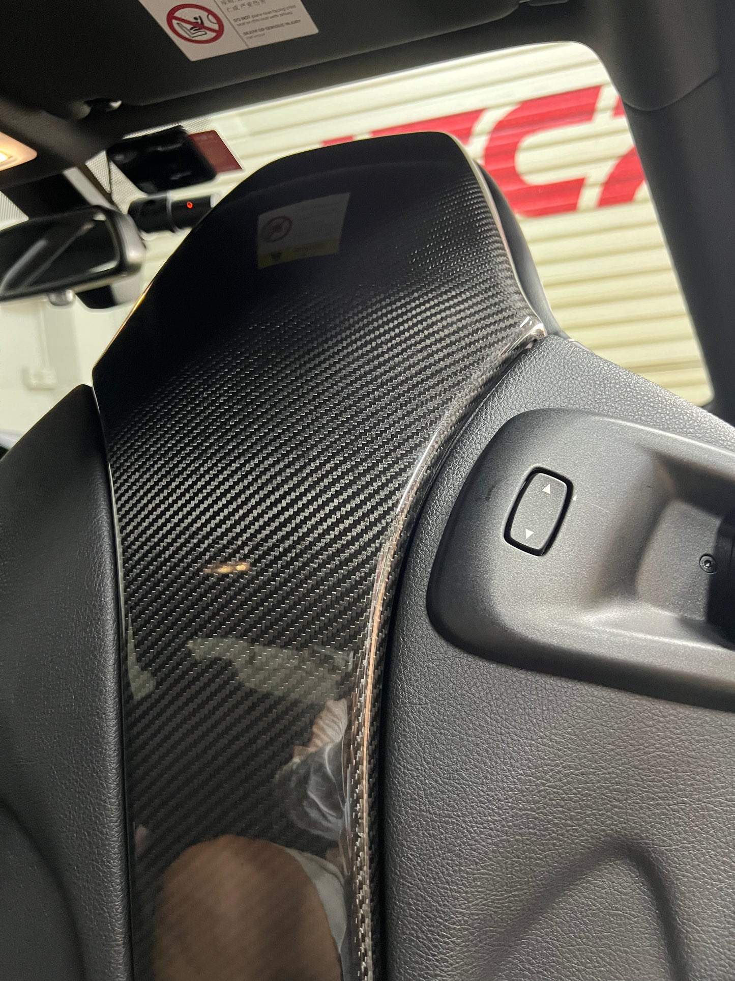 Sitz Abdeckung Carbon passend für BMW M3 (F80) & M4 (F82-F83)