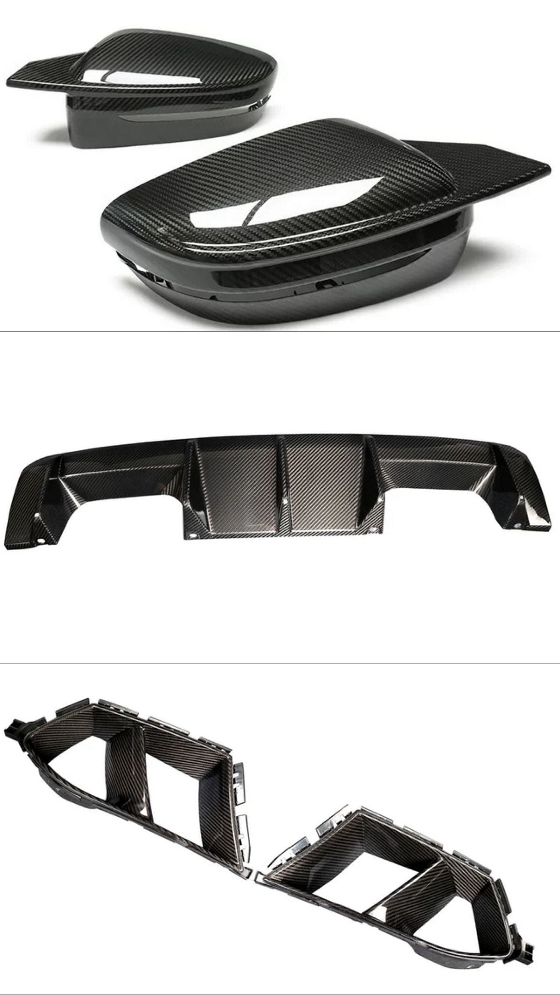 Carbon Exterieur Bundle – Für BMW G80, G81, G82, G83 (Vor-Facelift & Facelift)