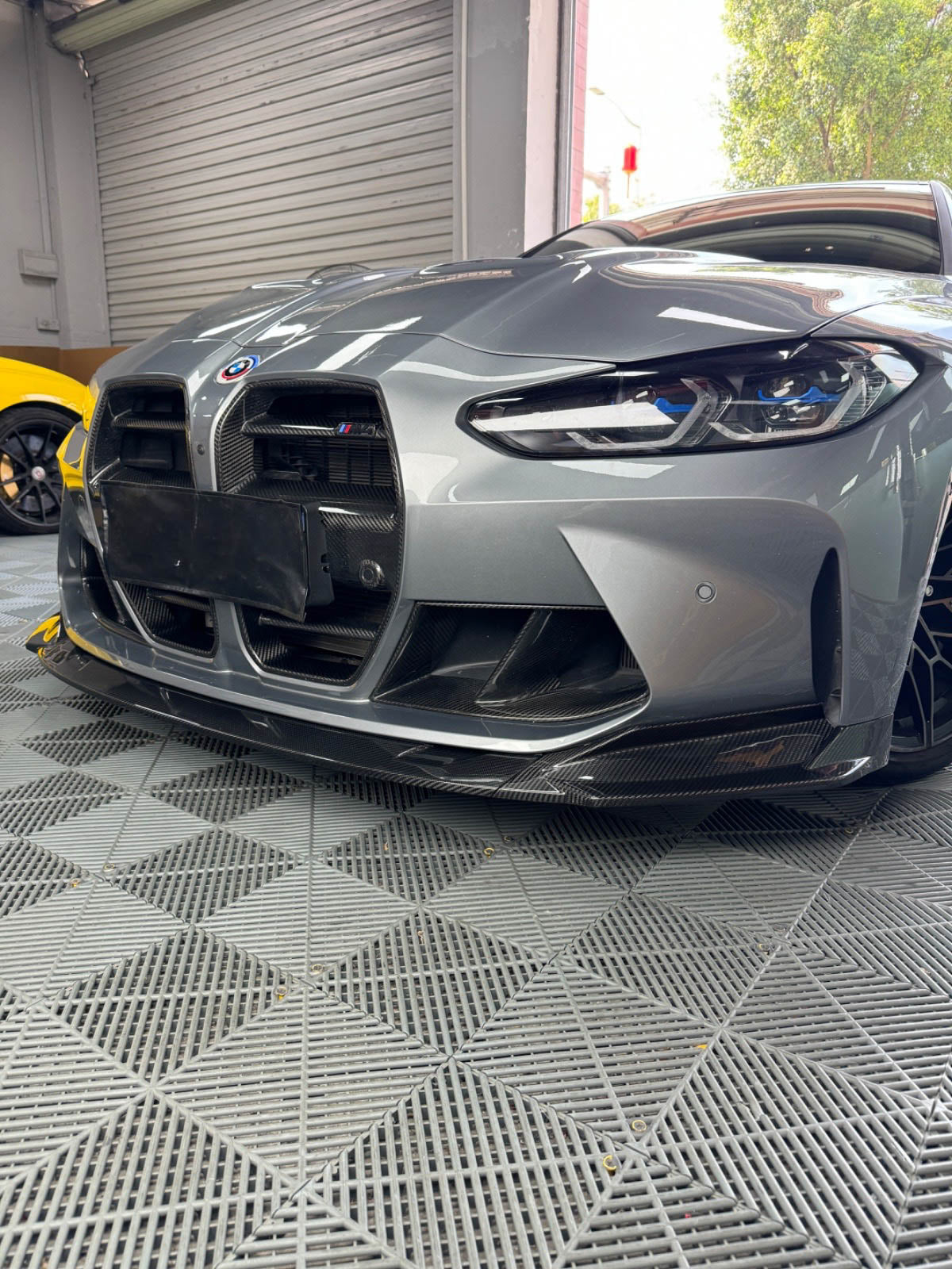 Frontlippe Carbon R44 II Style passend für BMW M3 (G80/G81) M4 (G82/G83)