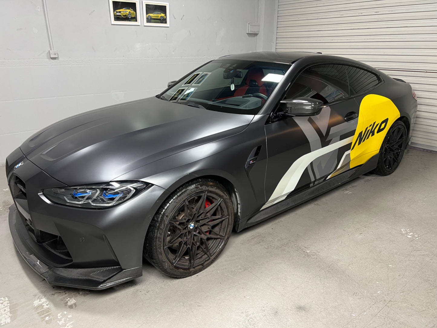 Frontlippe V Style Carbon passend für BMW M3 (G80/G81) M4 (G82/G83)