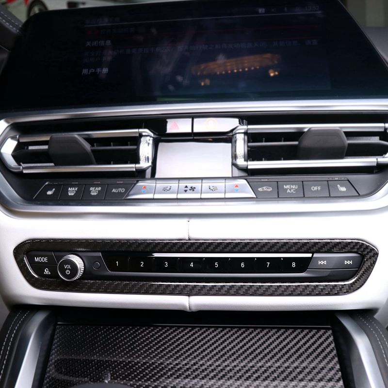 Bedienelemente Umrandung Cover passend für BMW M3 (G80) M4 (G82/G83) LCI