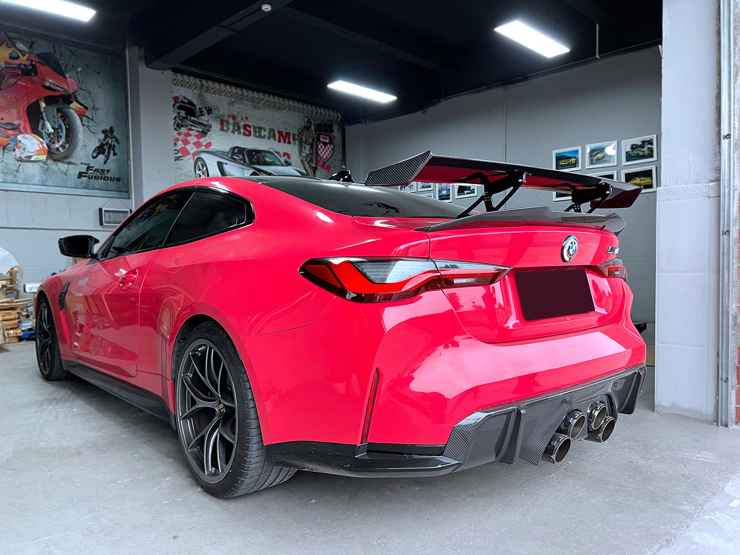 Heckdiffusor V Style Carbon passend für BMW M3 (G80/G81) M4 (G82/G83)