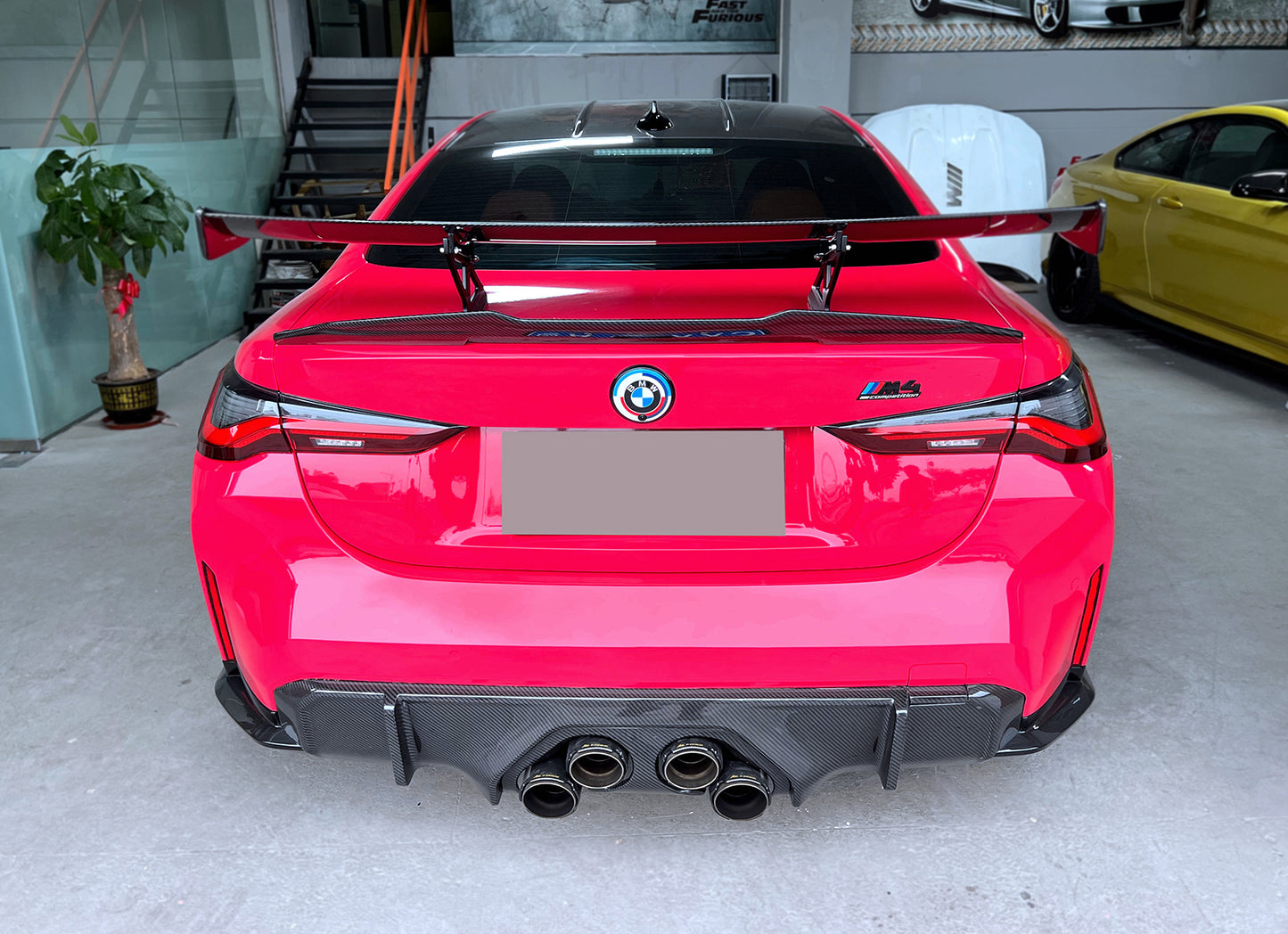 Heckdiffusor V Style Carbon passend für BMW M3 (G80/G81) M4 (G82/G83)