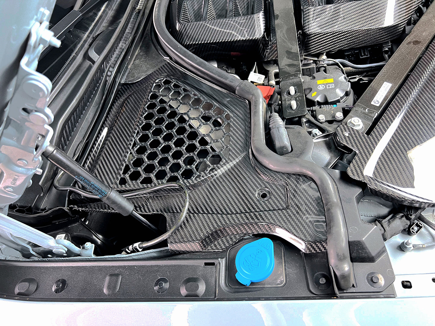 Motorraumabdeckung Rainplates passend für BMW M3 (G80/G81) M4 (G82/G83) M2 (G87)