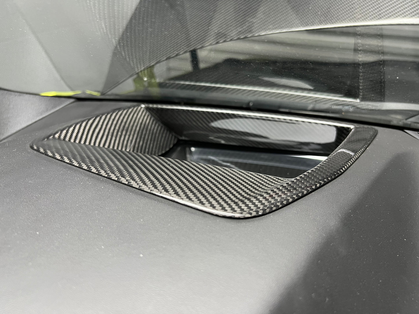 Head Up Display Cover Carbon passend für Pre LCI BMW M3 (G80/G81) M4 (G82/G83)