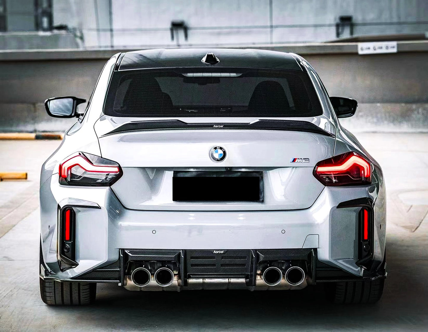 Heckansätze Reflektoren passend für BMW M2 (G87)