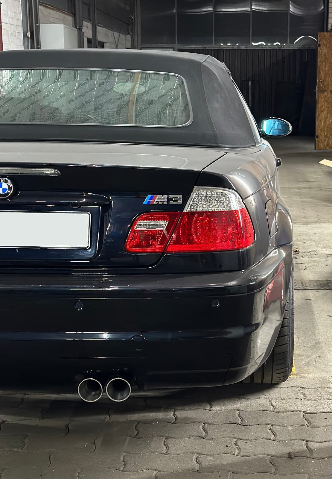 Endrohrblenden OEM Style 76mm passend für BMW M3 (E46)
