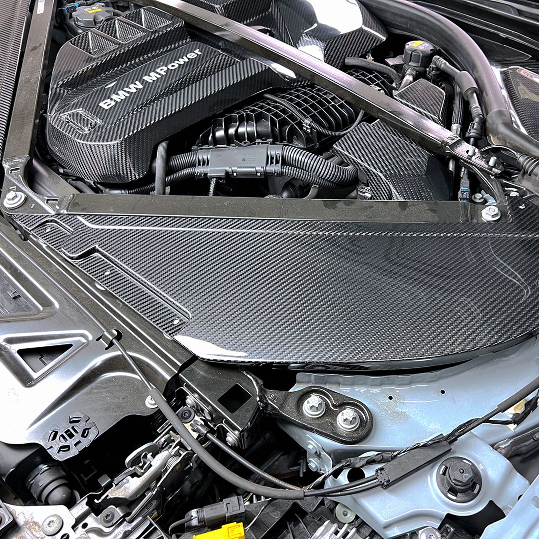 Ansaugung Covers Motorraum Carbon passend für BMW M3 (G80/G81) M4 (G82/G83) & M2 (G87)