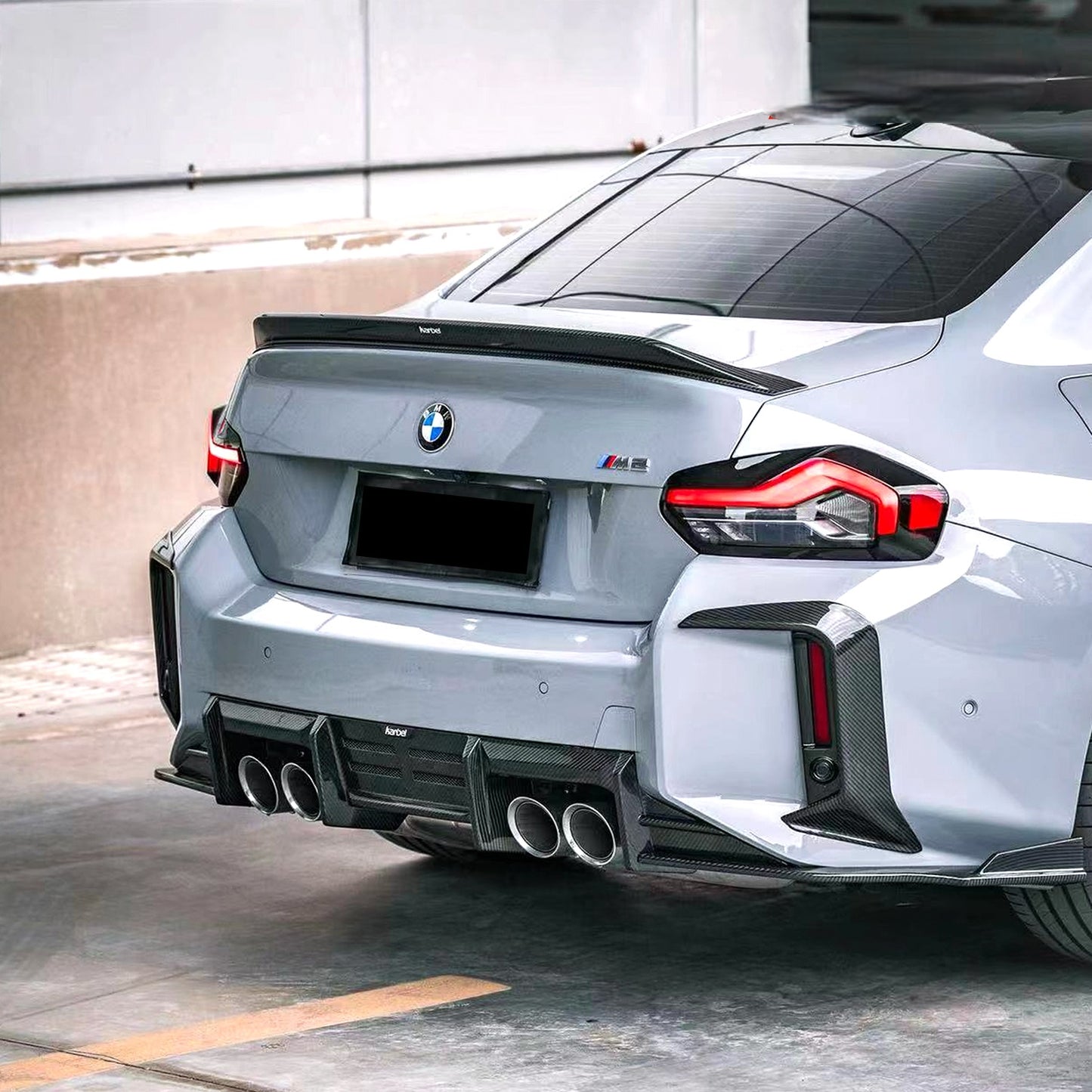 Heckansätze Reflektoren passend für BMW M2 (G87)