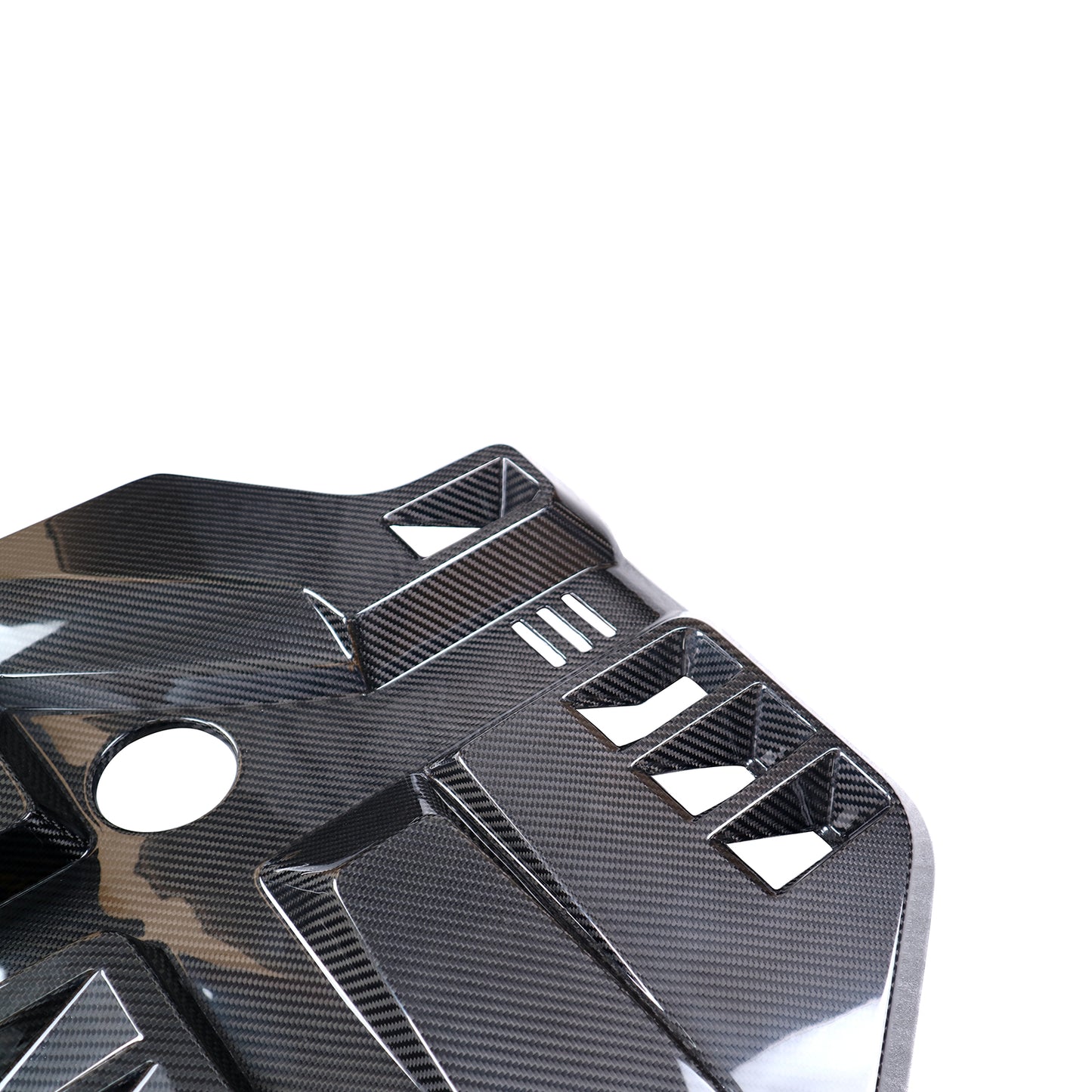 Große Motorabdeckung Carbon passend für BMW M3 (G80/G81) M4 (G82/G83) M2 (G87)