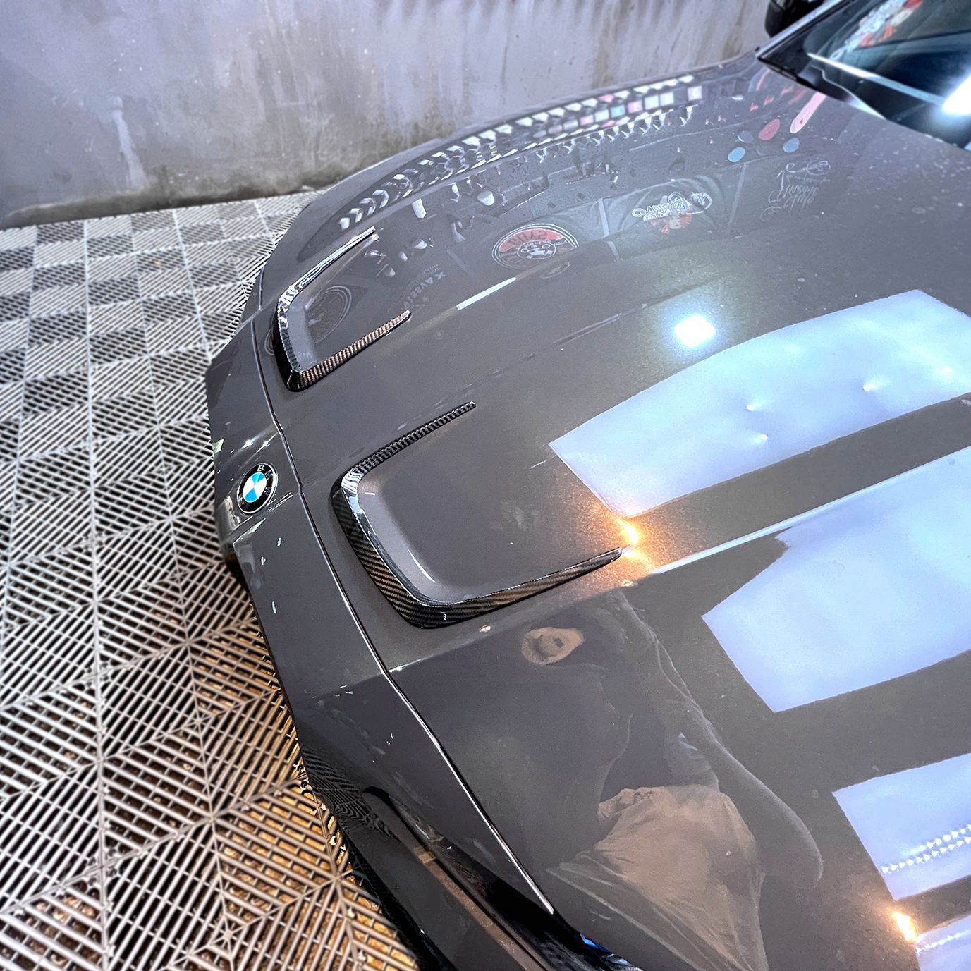 Carbon Aufsätze Motorhaube für BMW M3 (G80/G81) M4 (G82/G83)