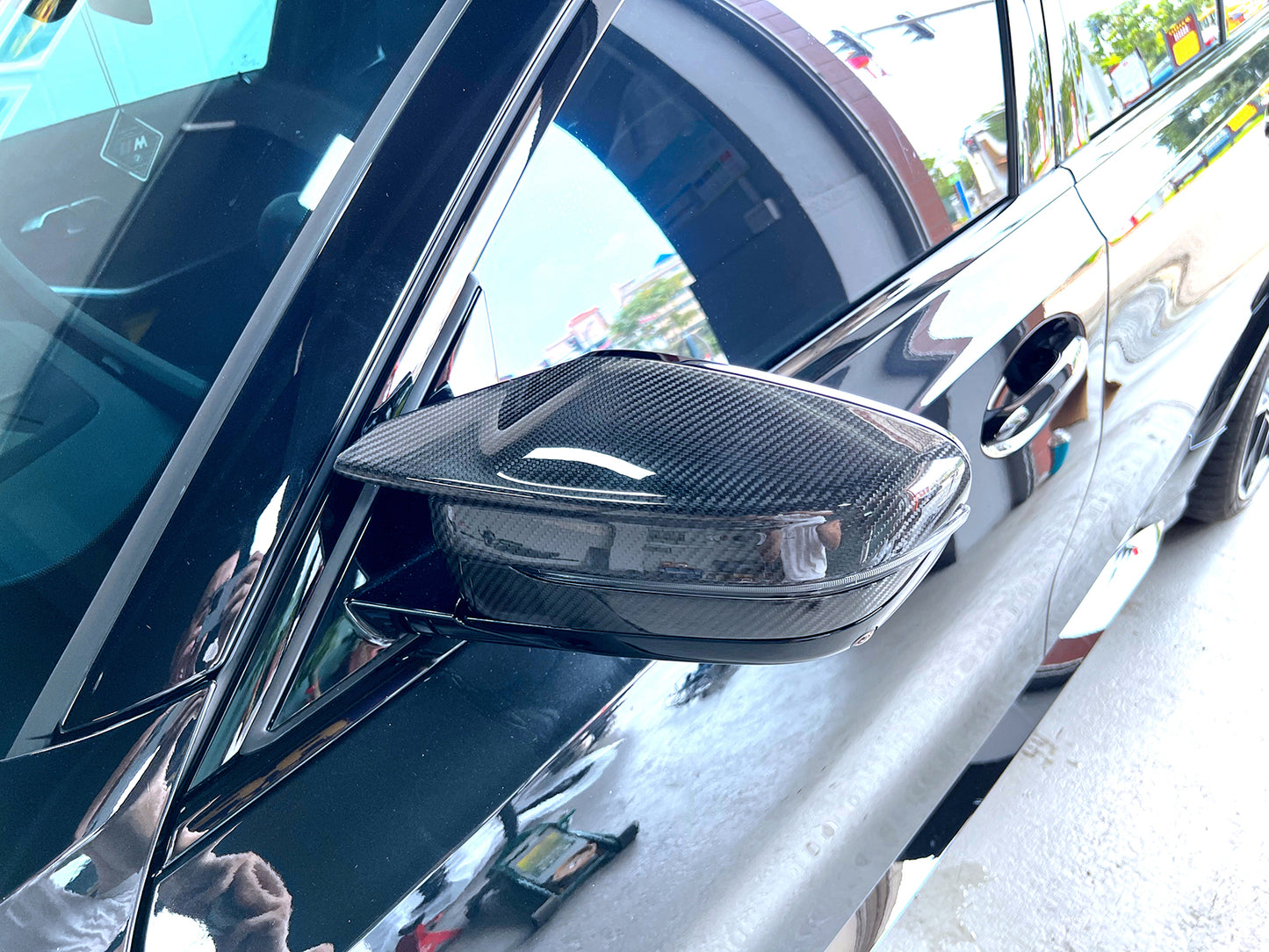 Spiegelkappen Carbon passend für BMW M3 (G80/G81) M4 (G82/G83) M2 (G87) 2er (G42)