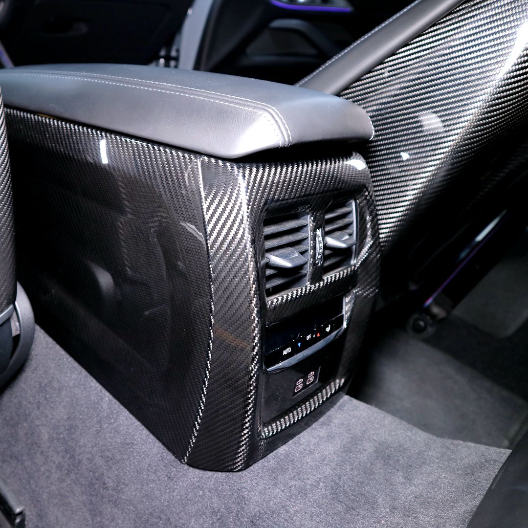 Mittelkonsolenblende Hinten Carbon passend für BMW 3er (G20) 2er (G42) 4er (G22) M3 (G80) M4 (G82) M2 (G87)
