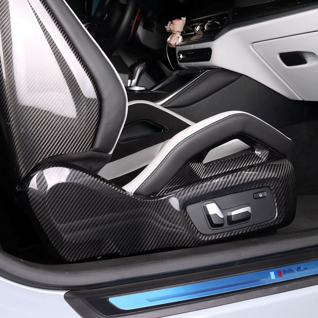 Carbon Sitzcover (Schallensitze) passend für BMW M2 M3 M4  G80-G87