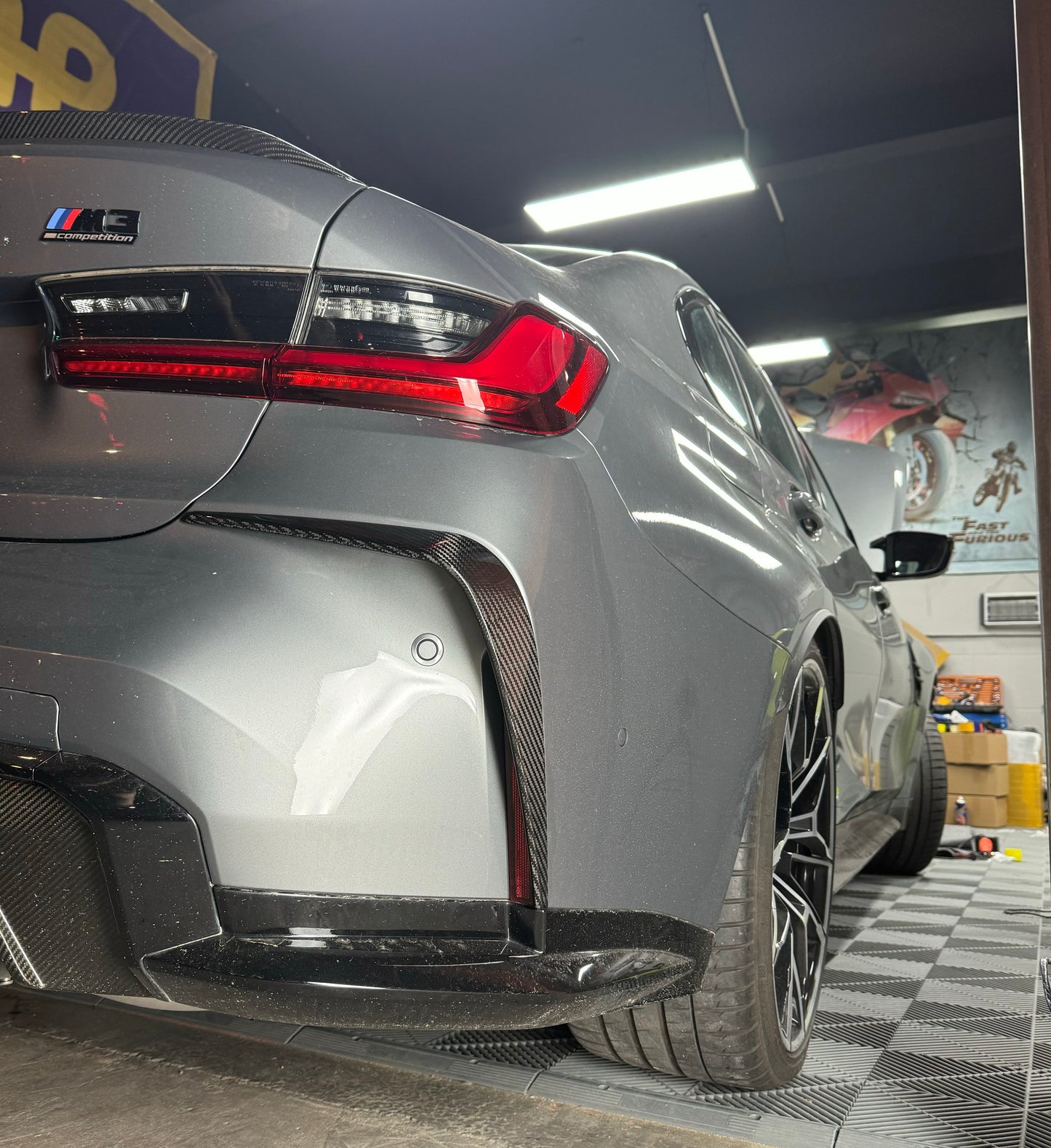 Heckansätze Carbon passend für BMW M3 (G80/G81) M4 (G82/G83)