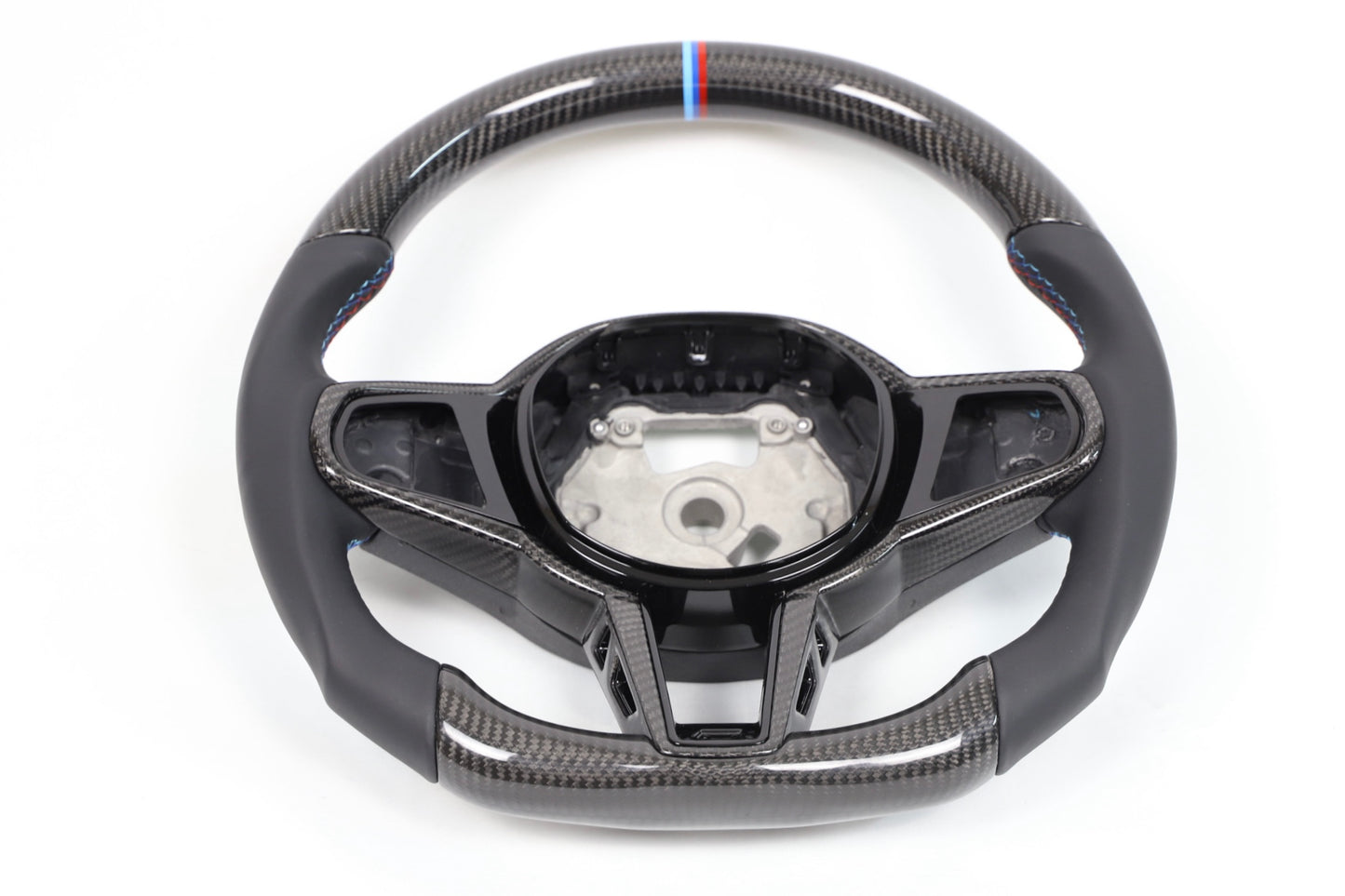 Lenkrad BMW G8x LCI Carbon / M Stiching / M 12h Makierung